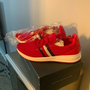 Red Tommy Hilfiger Shoes